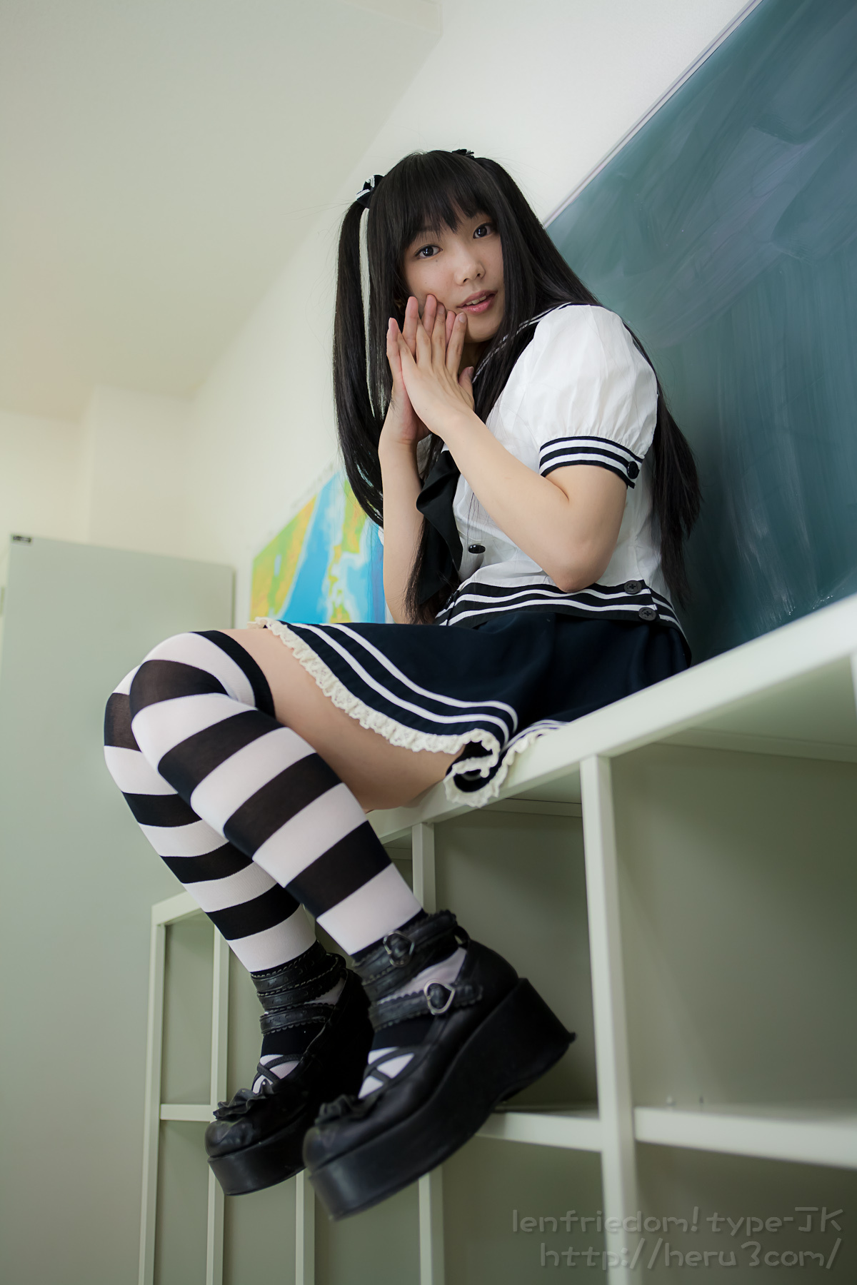 (C80) (コスプレ) [lenfried] lenfriedom CosPlay制服诱惑套图